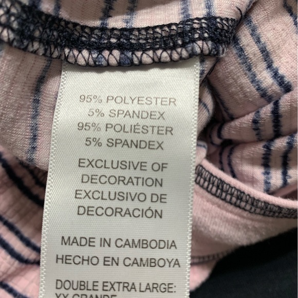 Nautica pjs, pink and black, soft and great shape - Picture 4 of 5